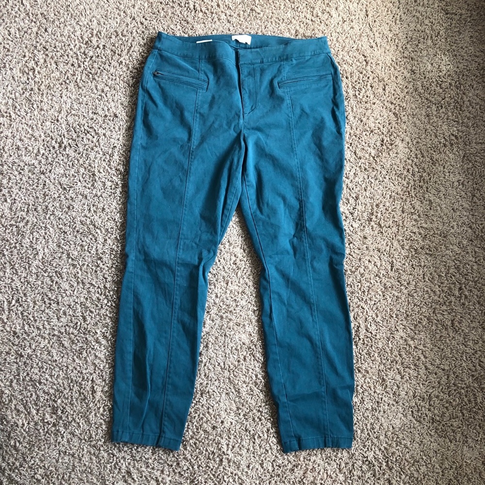 LOFT Outlet-Size 12-Curvy Skinny Ankle Jeans